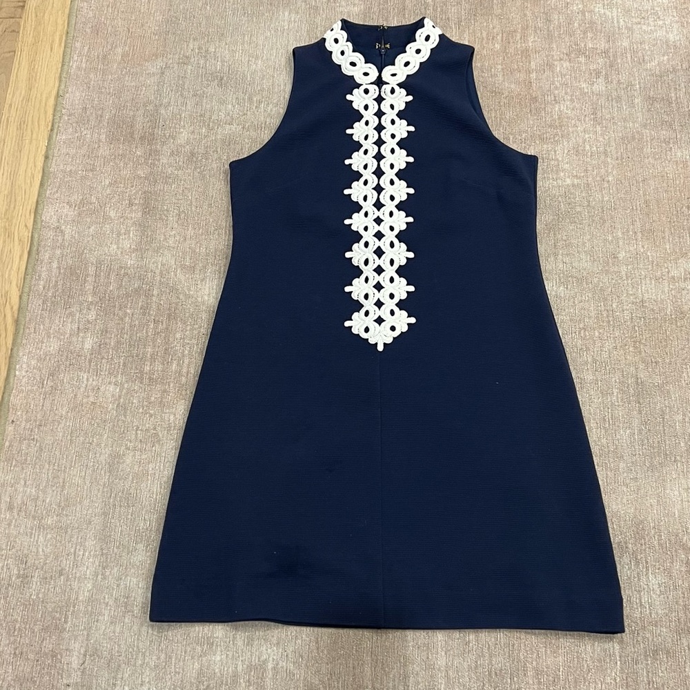 Lilly Pulitzer Navy and white dress